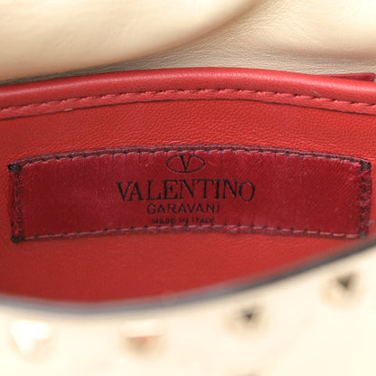 Valentino Garavani Nappa Small Rockstud Spike Shoulder Bag Light Ivory 6 of 16