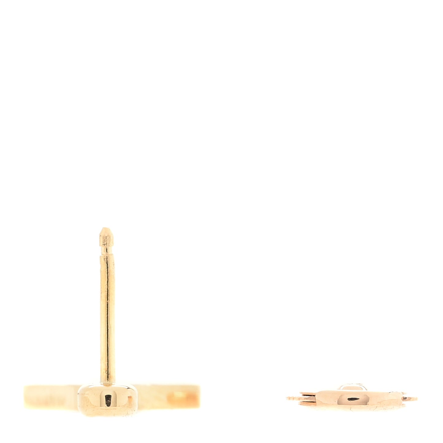 18K Yellow Gold Diamond Idylle Blossom Single Stud Earring