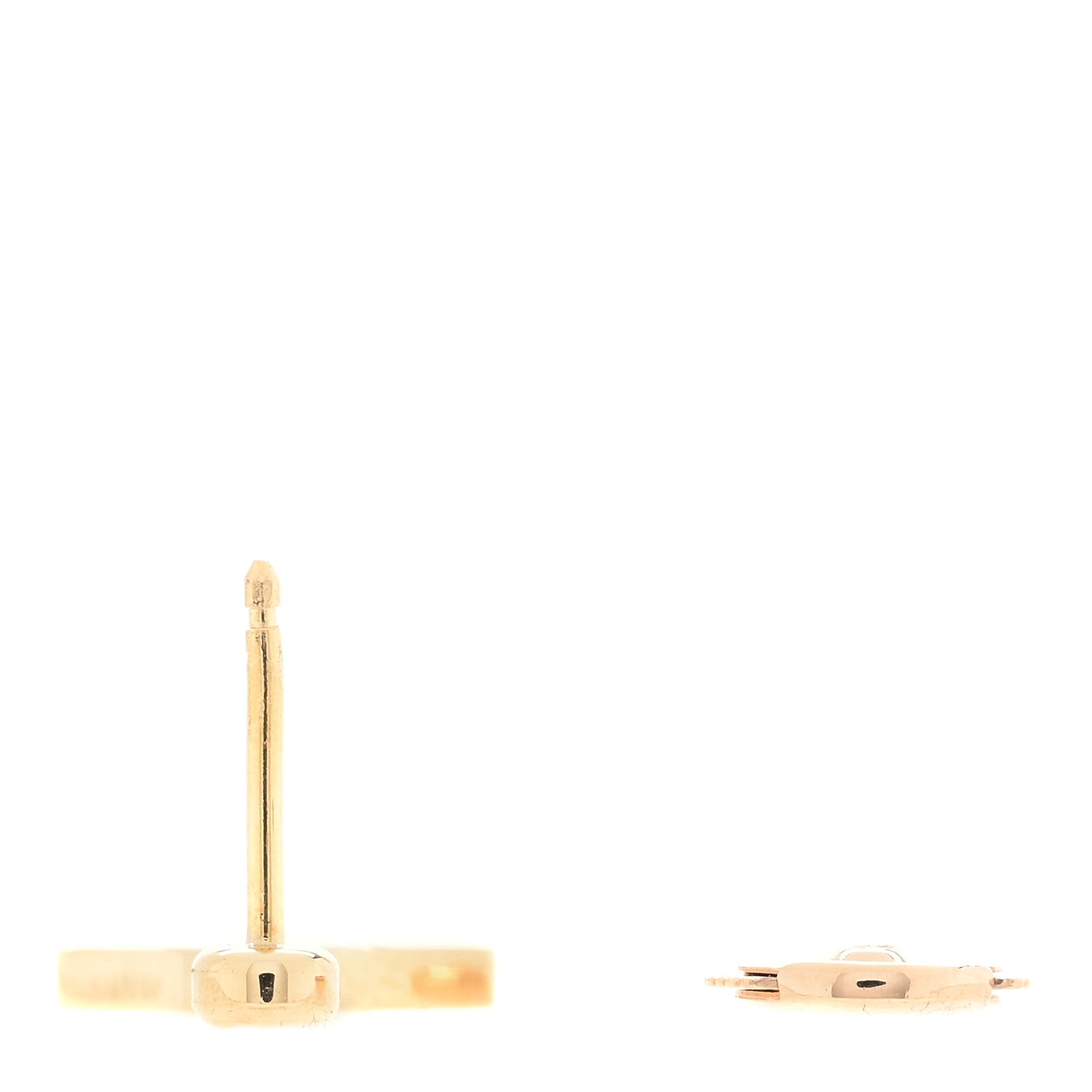 Louis Vuitton 18K Yellow Gold Diamond Idylle Blossom Single Stud Earring 3 of 4