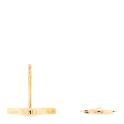Louis Vuitton 18K Yellow Gold Diamond Idylle Blossom Single Stud Earring 3 of 4