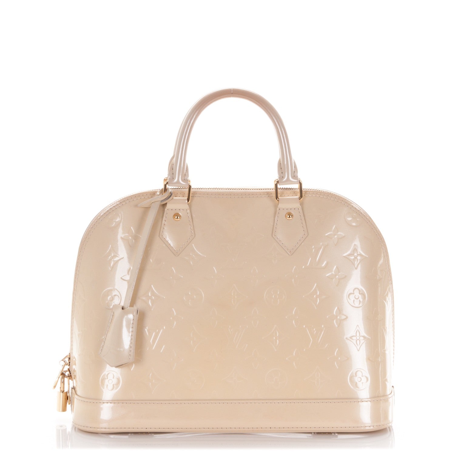 Louis Vuitton Vernis Alma PM Blanc Corail 1 of 7