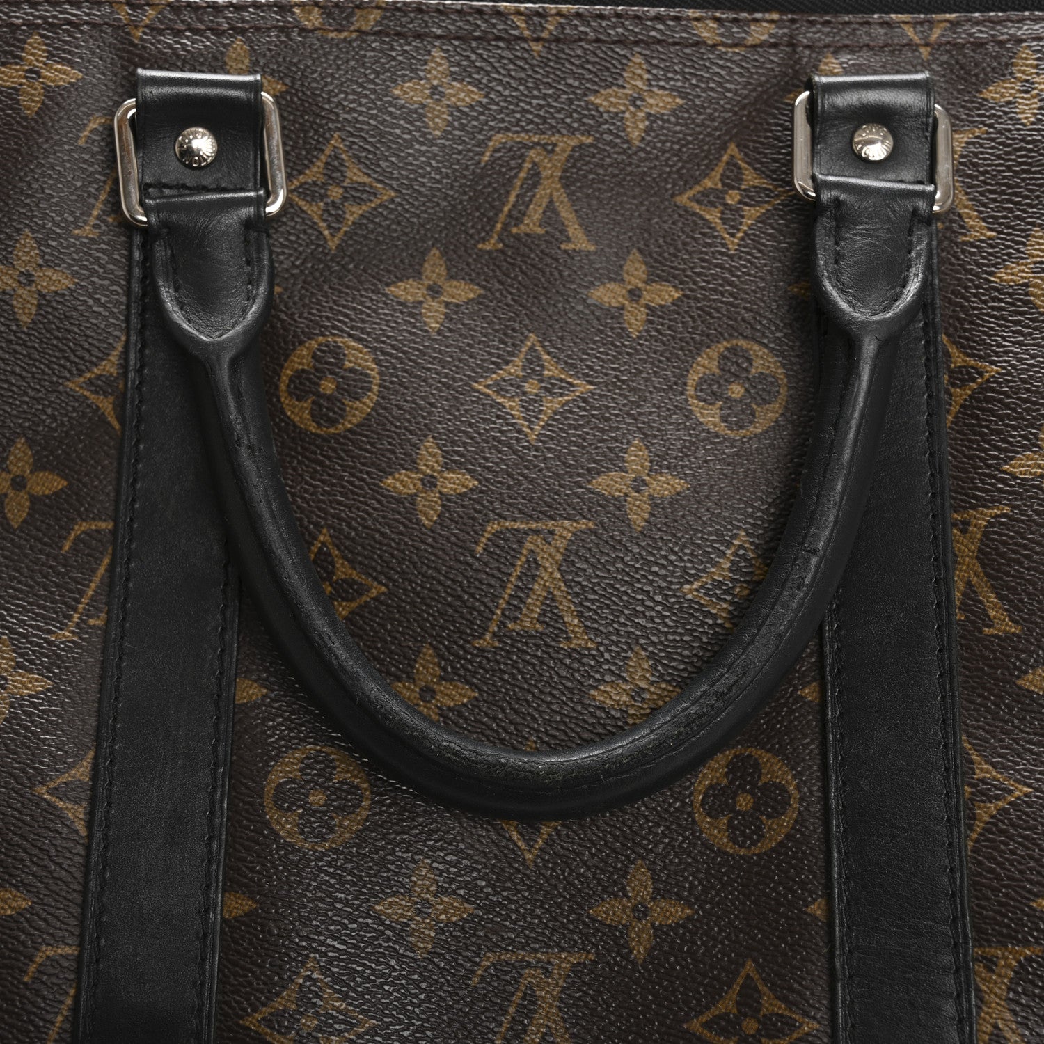 Louis Vuitton Monogram Macassar Keepall Bandouliere 55 12 of 16