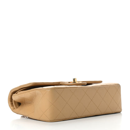 Chanel Lambskin Quilted Small Double Flap Beige 3 of 8