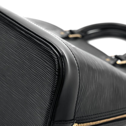Louis Vuitton Epi Alma PM Black 9 of 10