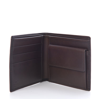 Gucci Calfskin Vintage Web Bi-Fold Wallet Dark Brown 5 of 7