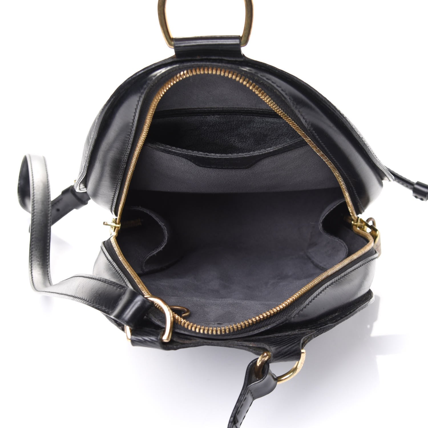 Louis Vuitton Epi Mabillon Backpack Black 9 of 20