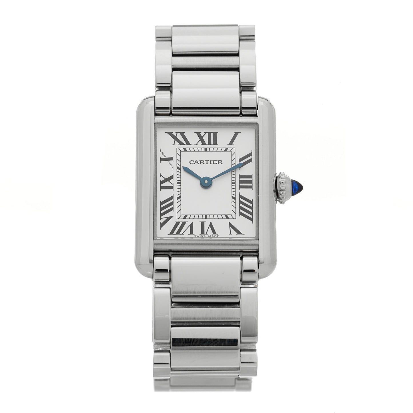 Stainless Steel 22mm Tank Must Quartz Watch