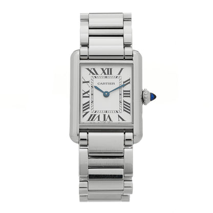 Cartier Stainless Steel 22mm Tank Must Quartz Watch 1 of 5