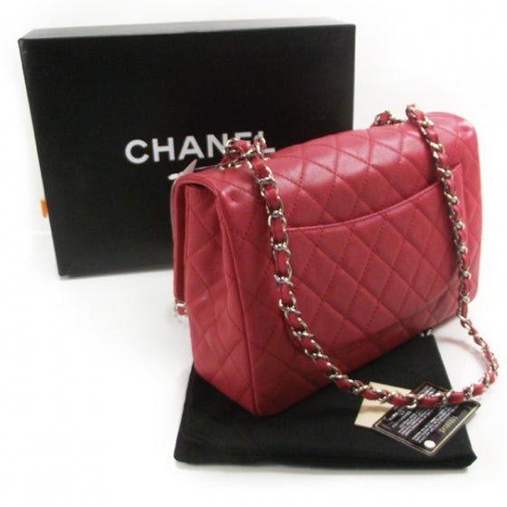 Caviar Jumbo Flap Red