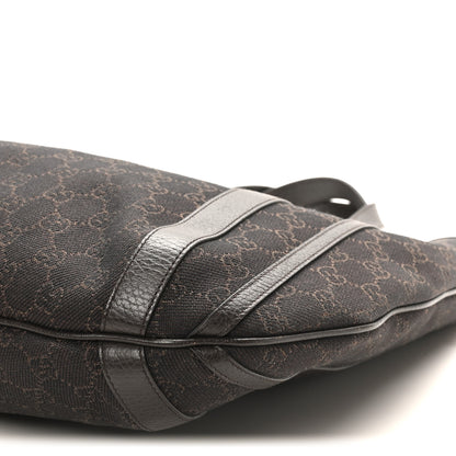 Gucci Monogram Medium Abbey Convertible Tote Dark Brown 10 of 10