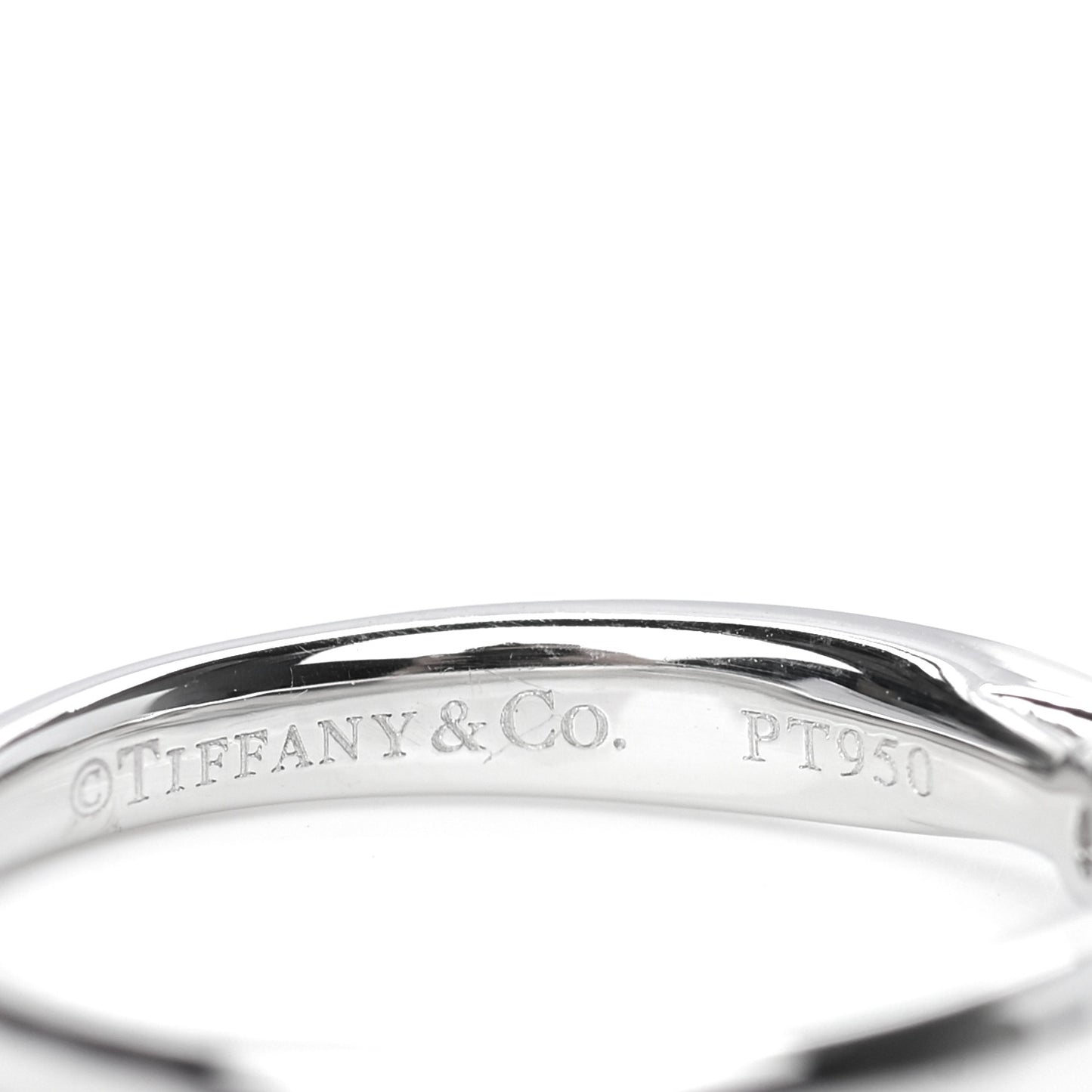 Platinum Diamond .21ct Harmony Solitaire Engagement Ring 48 4.5