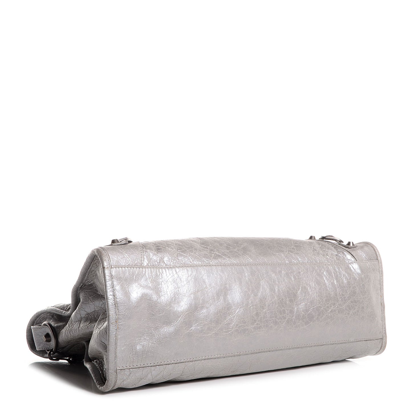 Agneau City Metallic Silver Hardware