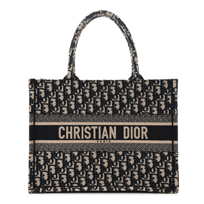 Christian Dior Oblique Medium Book Tote Blue Multicolor 1 of 12