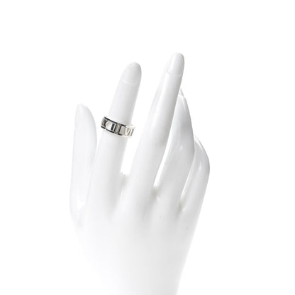 Tiffany Sterling Silver Wide Atlas Open Ring 50 5.25 2 of 5