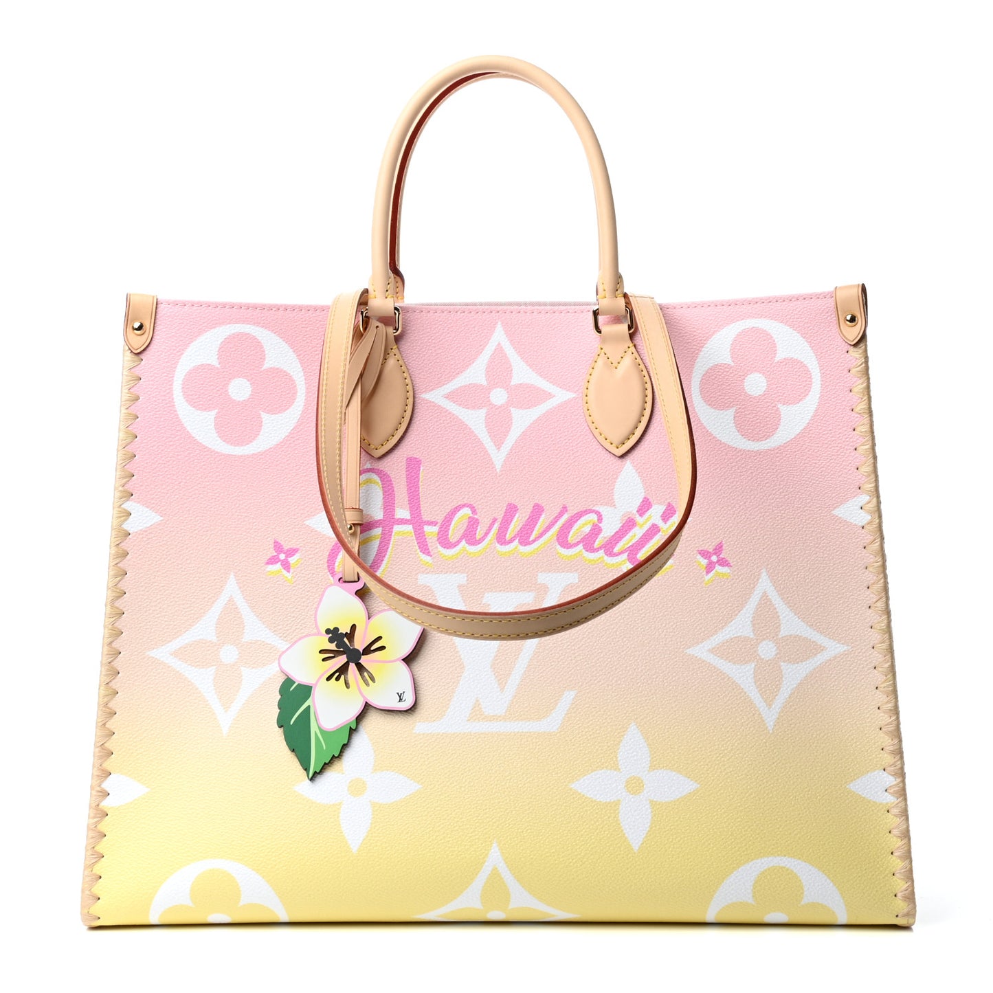 Monogram Giant By The Pool Hawaii Onthego GM Light Pink
