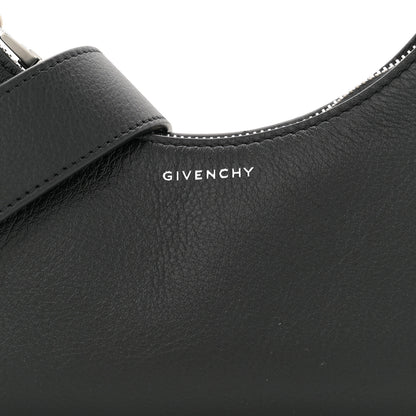 Givenchy Smooth Calfskin Mini Moon Cut Out Shoulder Bag Black 8 of 11