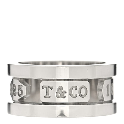 Tiffany Sterling Silver 1837 Elements Ring 52 6 3 of 4