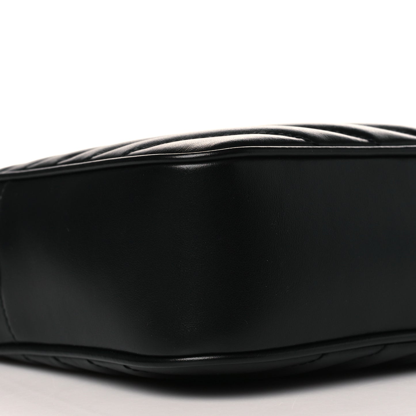 Calfskin Matelasse Monogram Lou Camera Bag Black