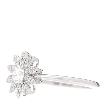 Tiffany Platinum Diamond Enchant Garden Flower Ring 48 4.5 3 of 6