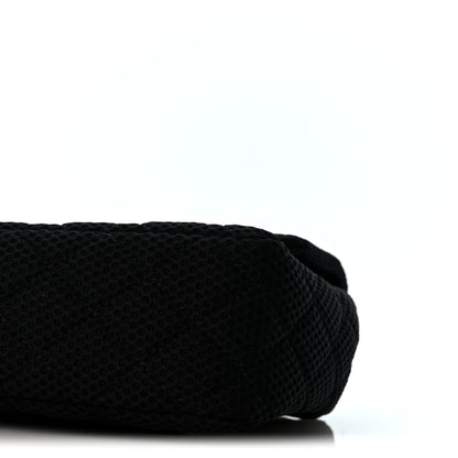 Chanel Neoprene Quilted Medium Single Flap Black 10 of 10