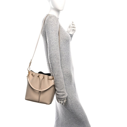 Saint Laurent Calfskin Medium Emmanuelle Bucket Bag Nude Powder 2 of 16