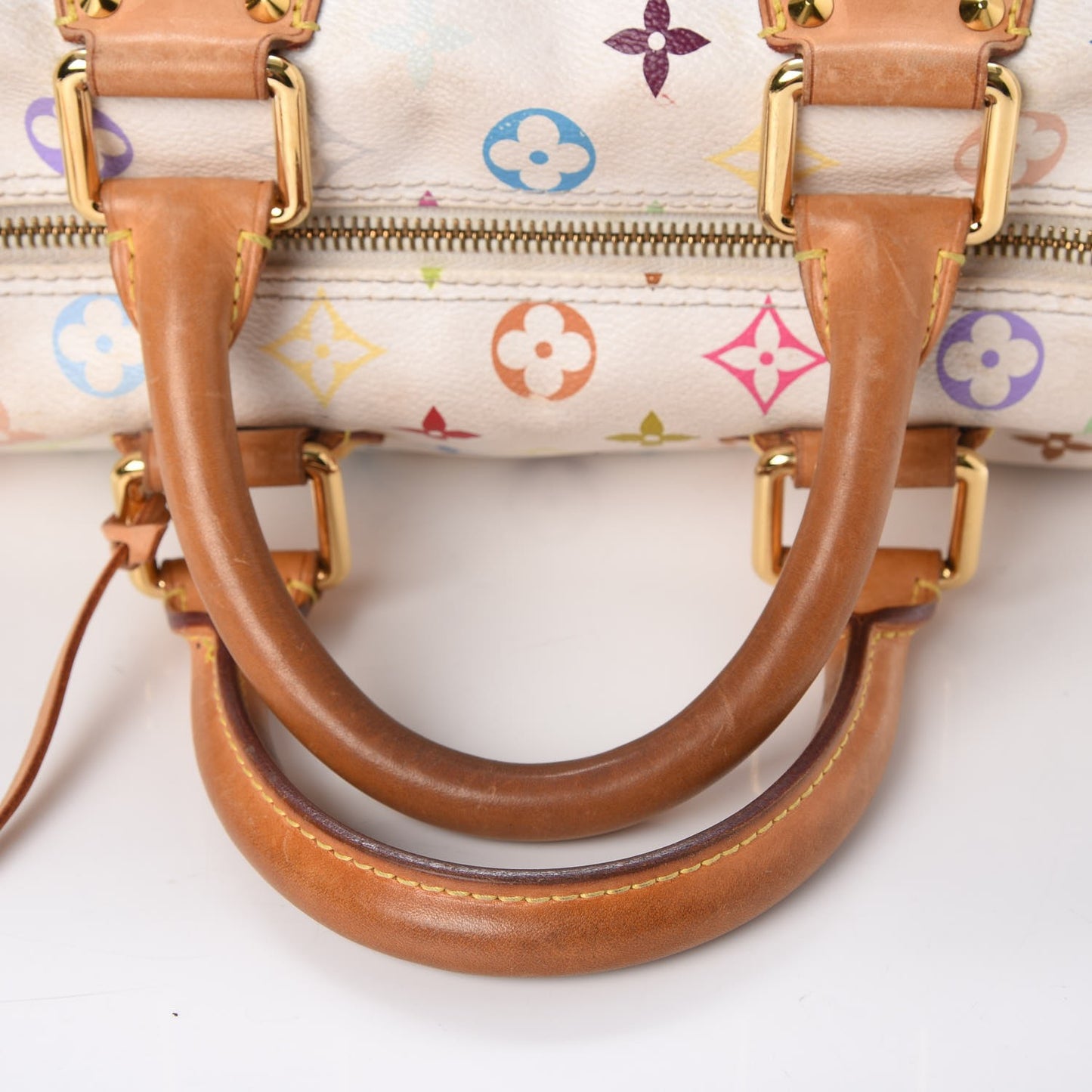 Monogram Multicolor Speedy 30 White