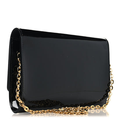 Louis Vuitton Patent Chain Louise GM Black 3 of 10