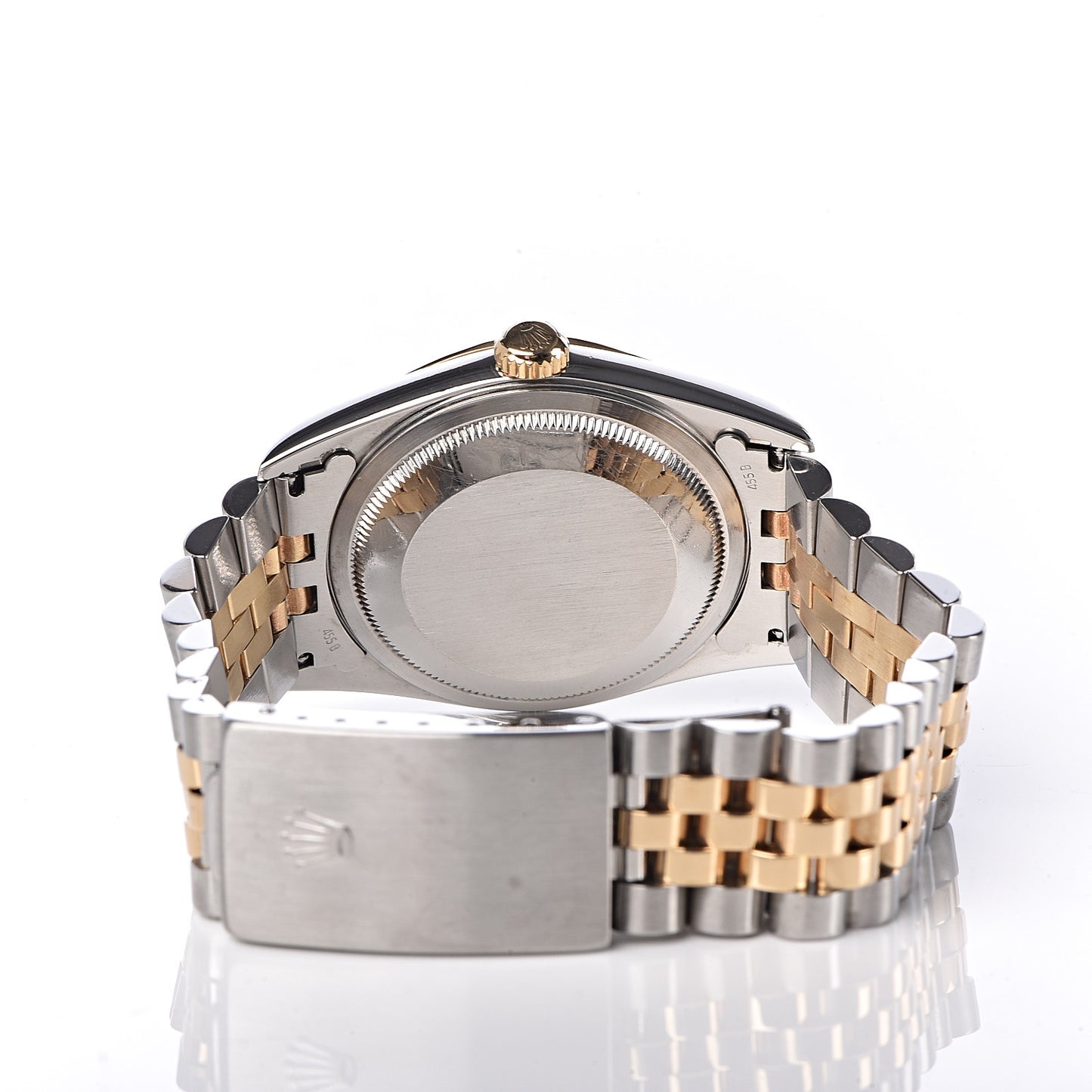 Stainless Steel 18K Yellow Gold 36mm Oyster Perpetual Datejust Watch Champagne 16233