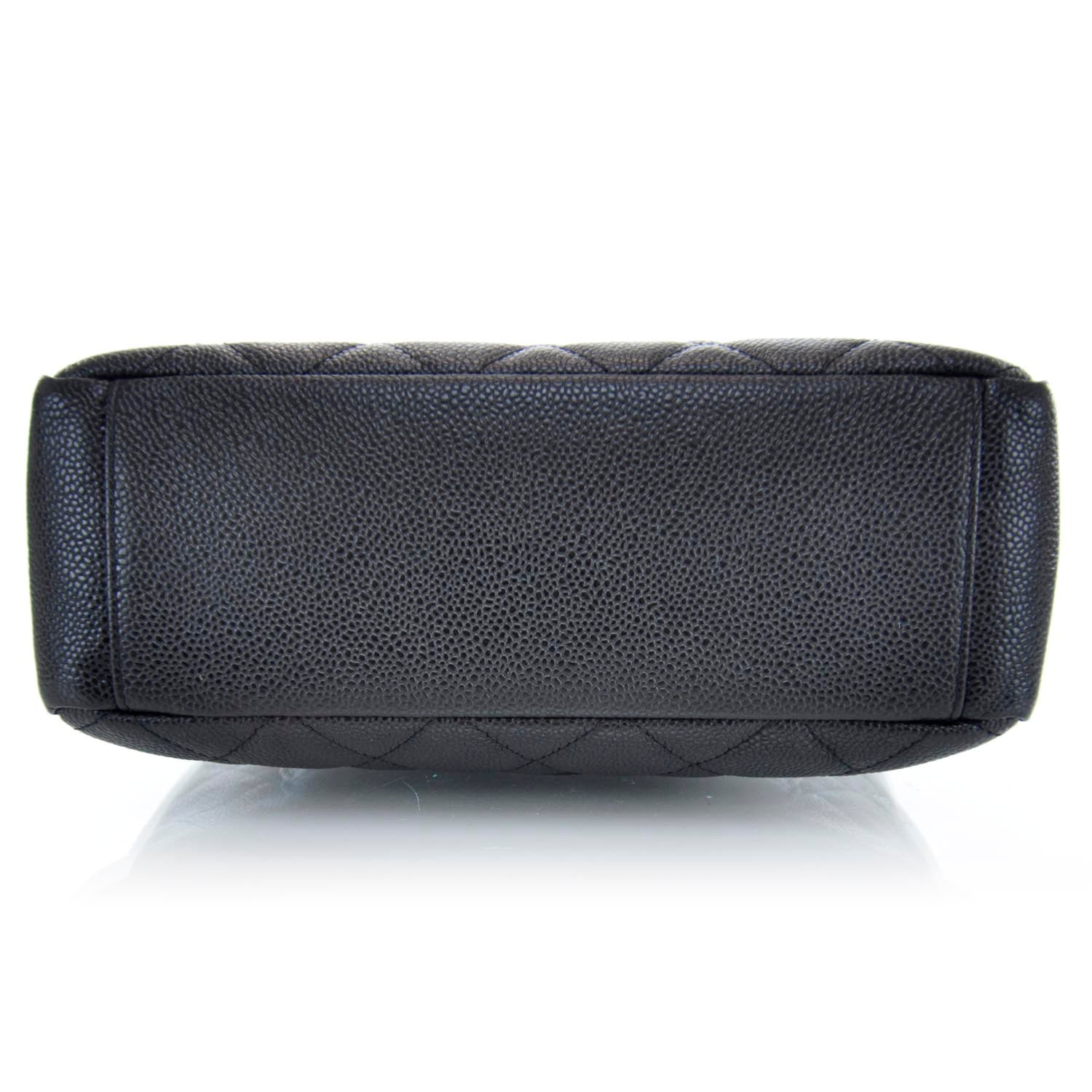 Chanel Caviar Petit Shopping Tote PST Black 5 of 9