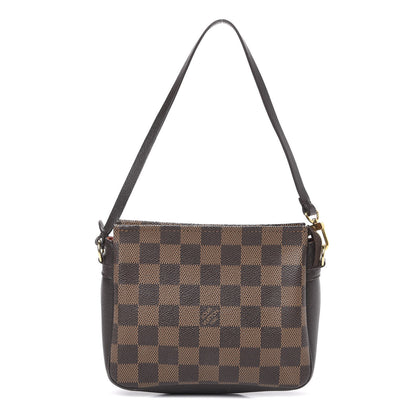 Louis Vuitton Damier Ebene Trousse Make Up Bag Pochette 1 of 10