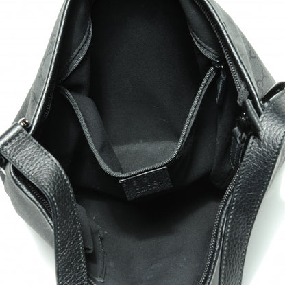 Gucci Monogram Abbey Messenger Bag Black 8 of 8