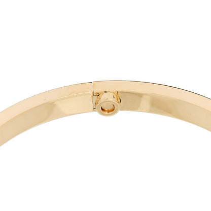 Cartier 18K Yellow Gold Small LOVE Bracelet 16 7 of 8