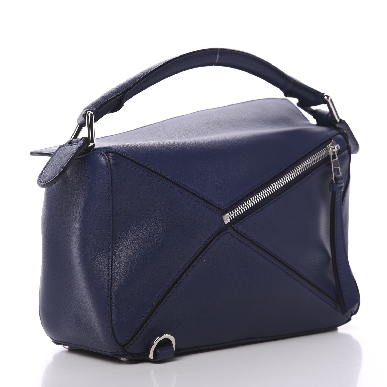 Loewe Calfskin Small Puzzle Bag Marine 2 of 9