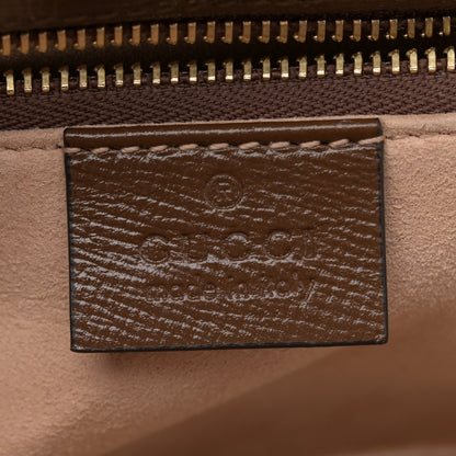 Gucci Azalea Calfskin Horsebit 1955 Shoulder Bag Brown Sugar 6 of 15