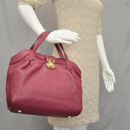 Louis Vuitton Mahina Cirrus PM Grenat 2 of 10