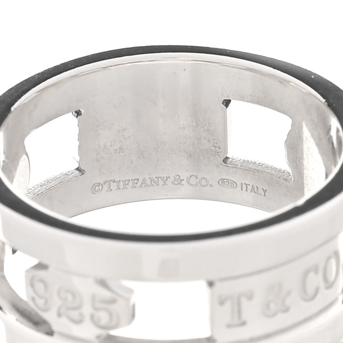 Tiffany Sterling Silver 1837 Elements Ring 59 8.75 4 of 4
