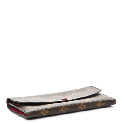 Louis Vuitton Monogram Emilie Wallet Fuchsia 4 of 8