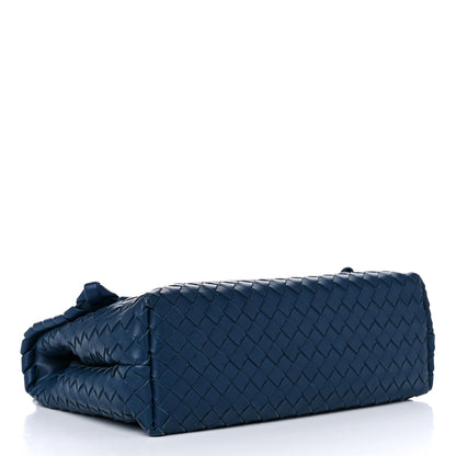 Bottega Veneta Nappa Intrecciato Small Olimpia Bag Denim 4 of 12