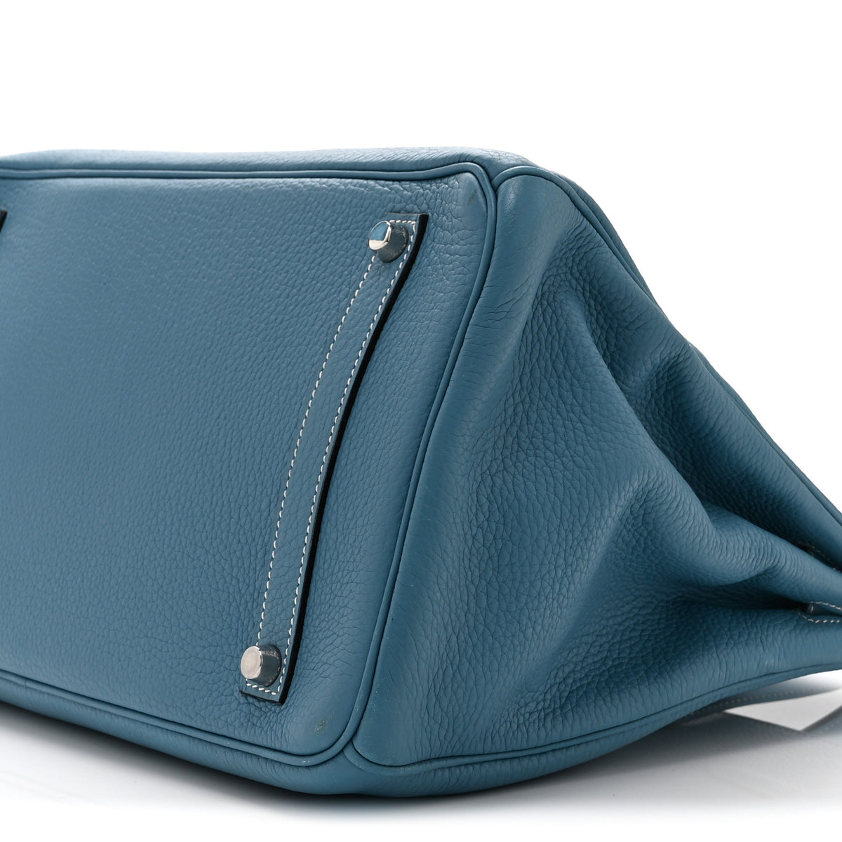 Hermes Togo Birkin 35 Blue Jean 10 of 10