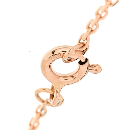 Louis Vuitton 18K Pink Gold Diamond Mother of Pearl Color Blossom BB Star Bracelet 4 of 5