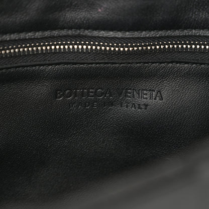 Bottega Veneta Lambskin Maxi Intrecciato Cassette Crossbody Bag Black 6 of 11