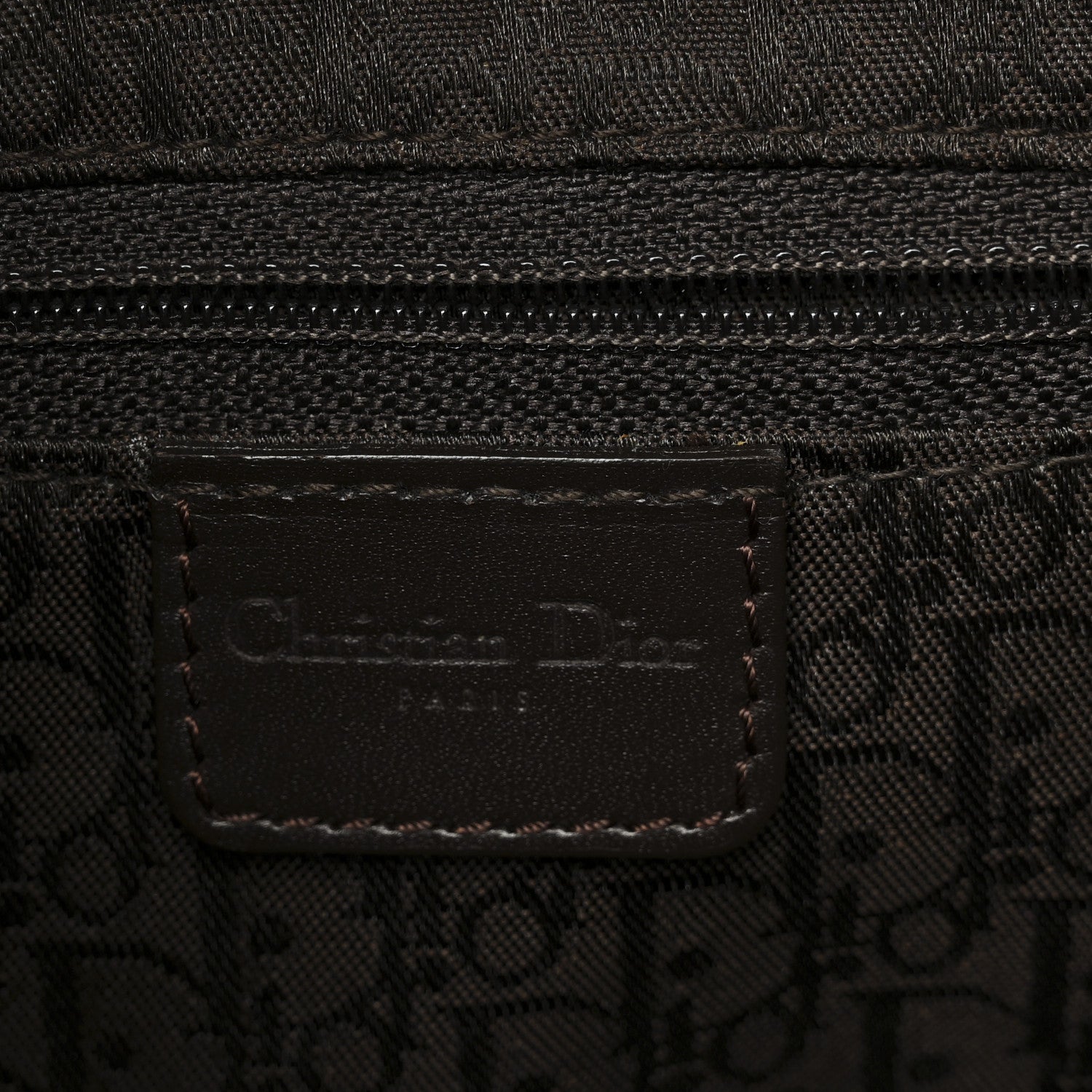 Christian Dior Calfskin Street Chic Bag Brown 6 of 10