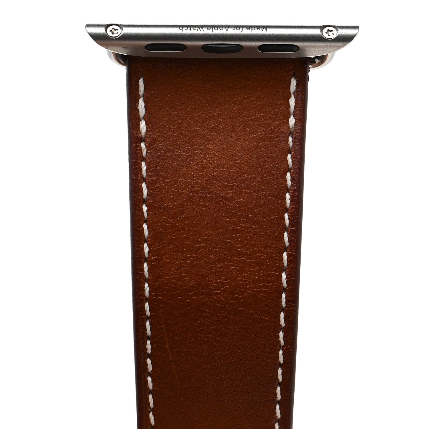 Hermes Barenia 44mm Apple Watch Single Tour Band Fauve 10 of 12