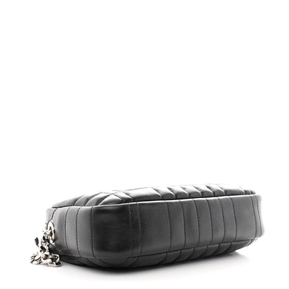 Burberry Calfskin Quilted Small Lola Camera Bag Black 4 of 9