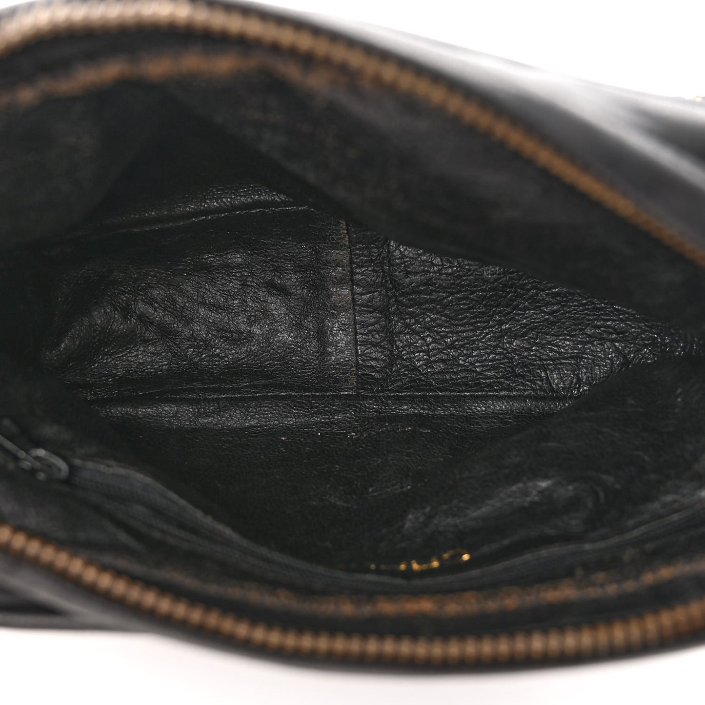 Lambskin Quilted Camera Case Black