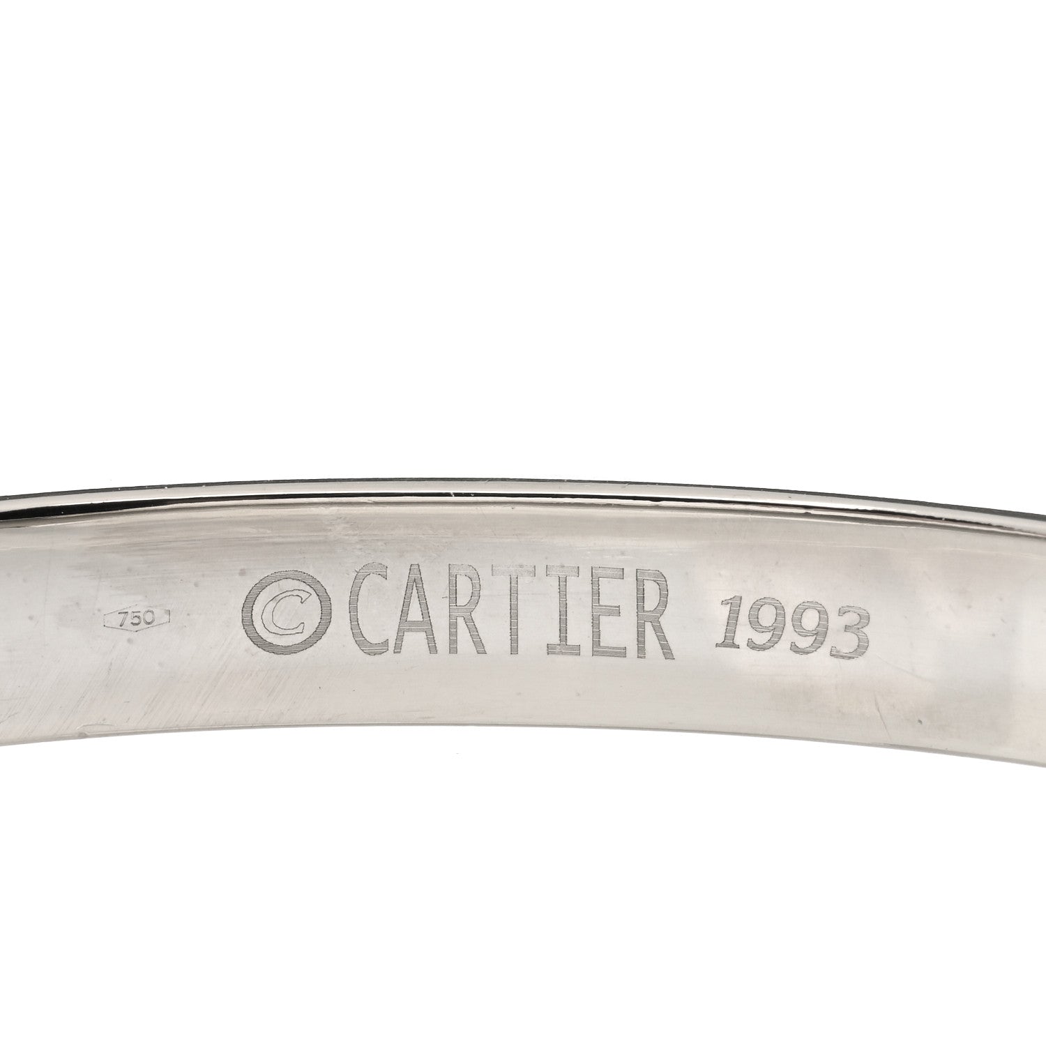 Cartier 18K White Gold LOVE Bracelet 16 4 of 4