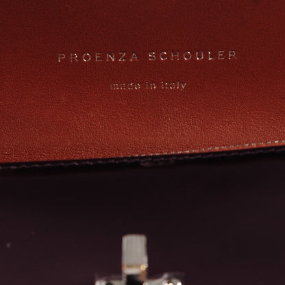 Proenza Schouler Metallic Patent Calfskin PS11 Continental Wallet 8 of 9