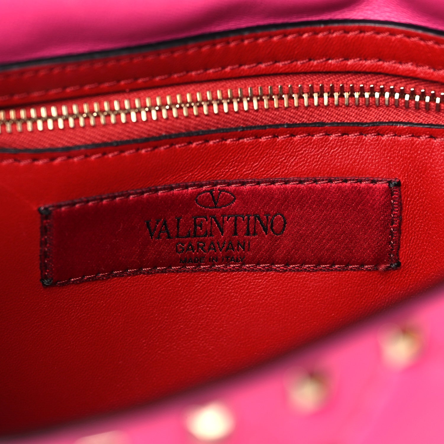 Valentino Garavani Nappa Medium Rockstud Spike Shoulder Bag Pink Orchid 6 of 9