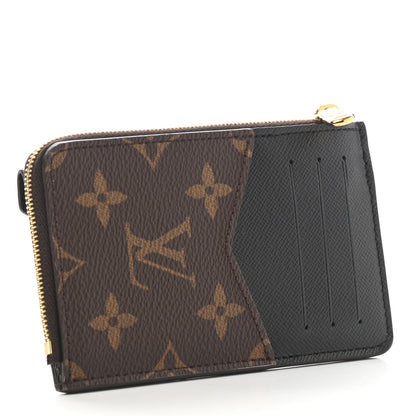 Louis Vuitton Monogram Recto Verso Card Holder Black 2 of 6
