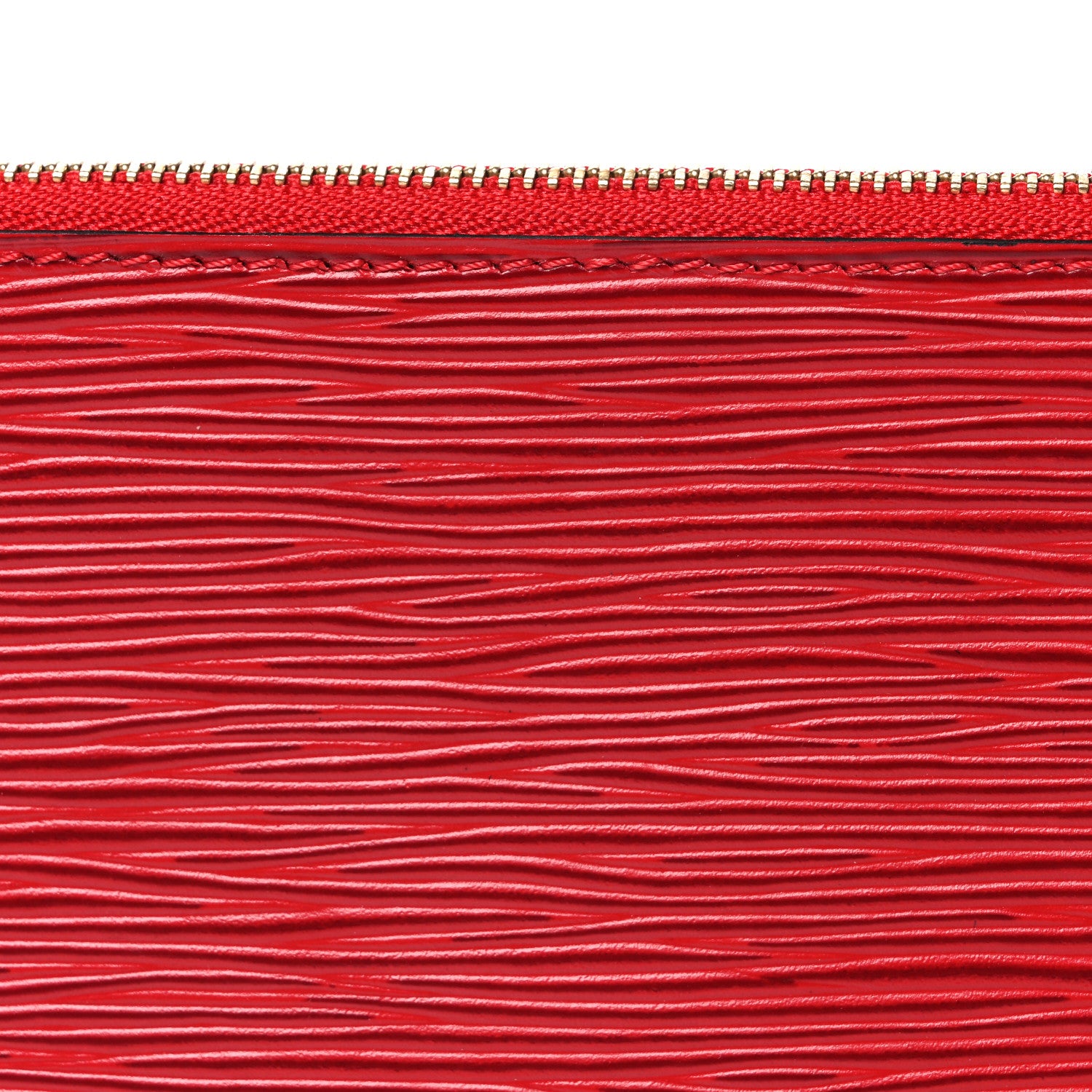 Louis Vuitton Epi Pochette Accessories 24 Castillan Red 8 of 10